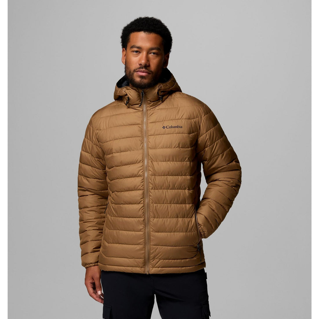 Columbia Men's Powder Lite II Hooded Jacket - Delta
