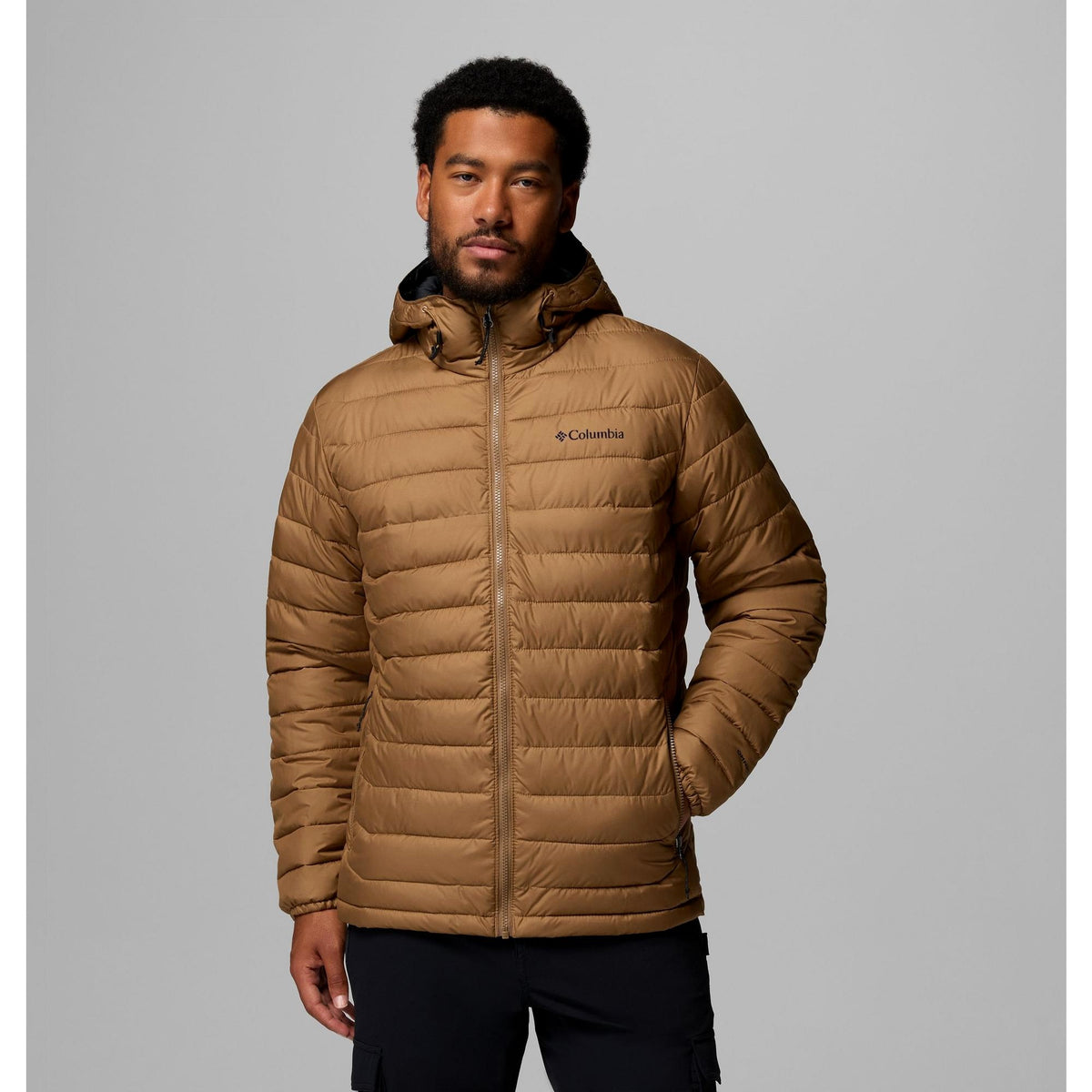 Columbia Men's Powder Lite II Hooded Jacket - Delta