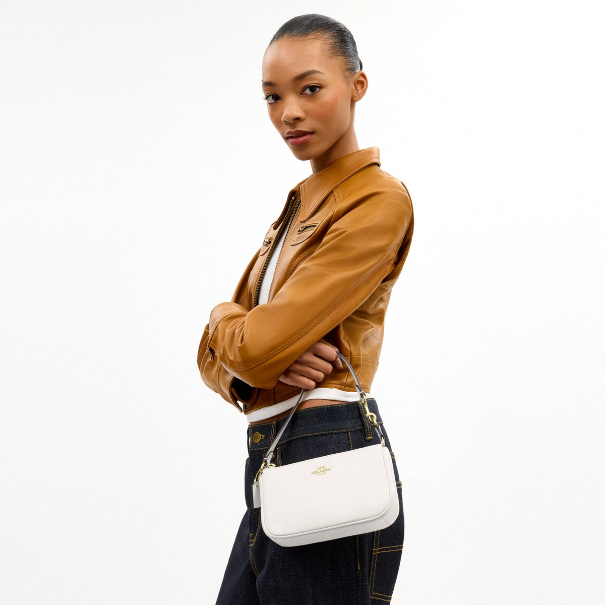 Coach Nolita 19 - Gold/Chalk