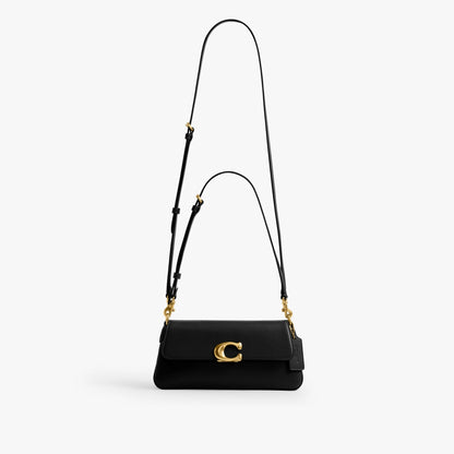 Coach Jet Shoulder Bag - Brass/Black