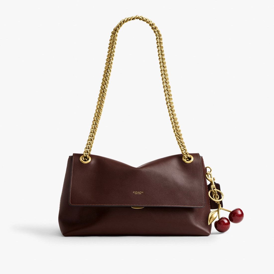 Coach Chelsea Shoulder Bag 30 With Chain - Brass/Maple