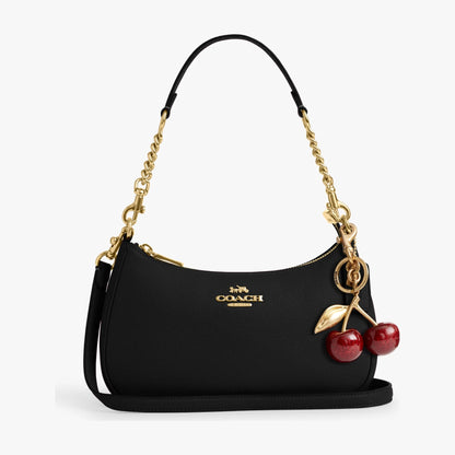 Coach Teri Shoulder Bag - Gold/Black