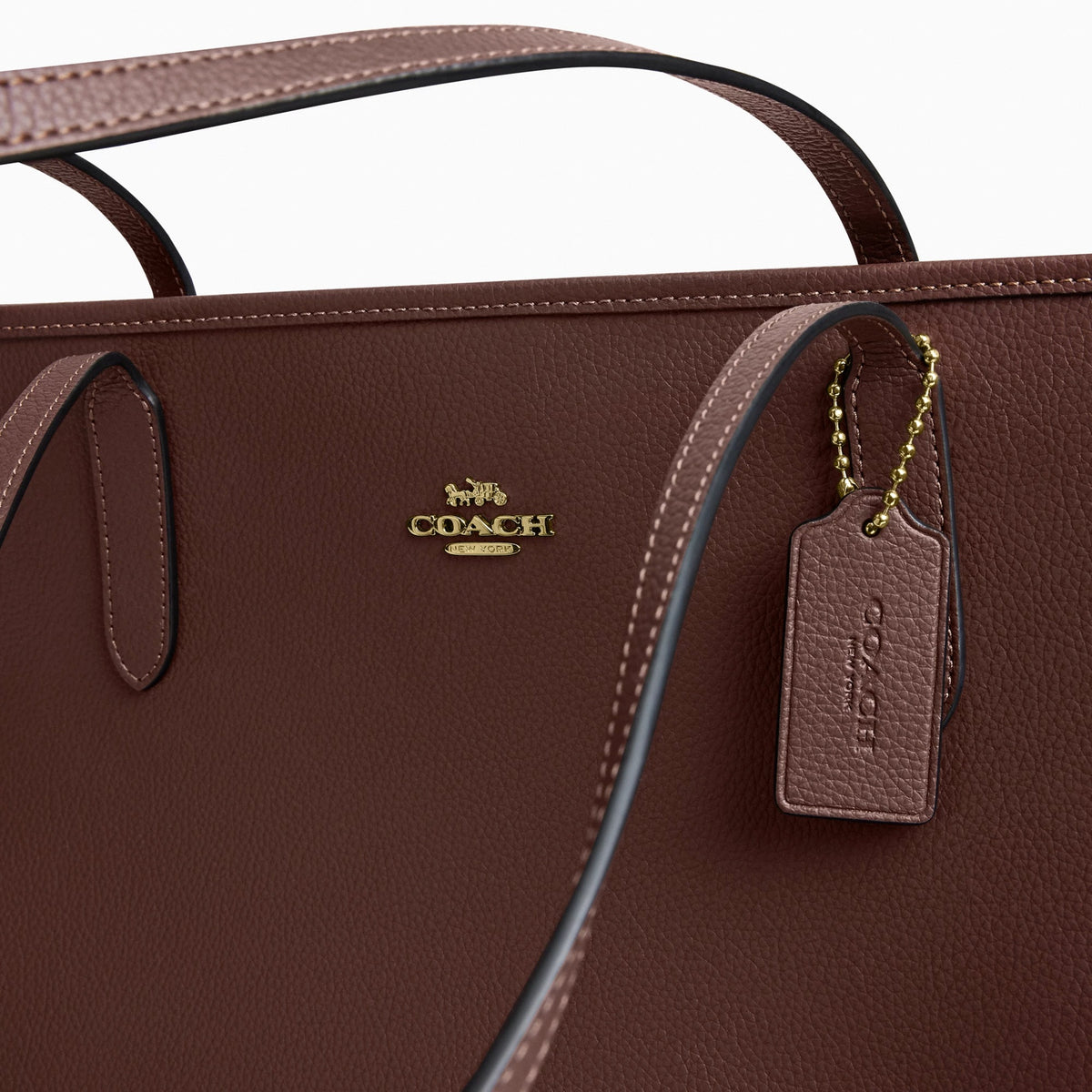 Coach City Tote Bag - Gold/Maple