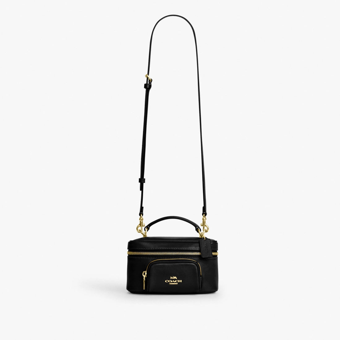 Coach Rainer Crossbody Bag 18 With Pocket - Gold/Black