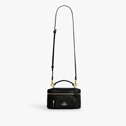 Coach Rainer Crossbody Bag 18 With Pocket - Gold/Black
