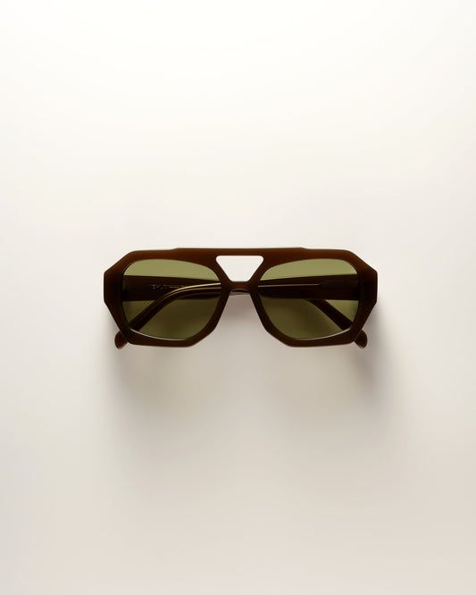 VEHLA River Sunglasses - Coco/Khaki
