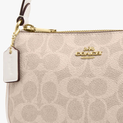 Coach Nolita 19 In Signature Canvas - Gold/Sand/Chalk
