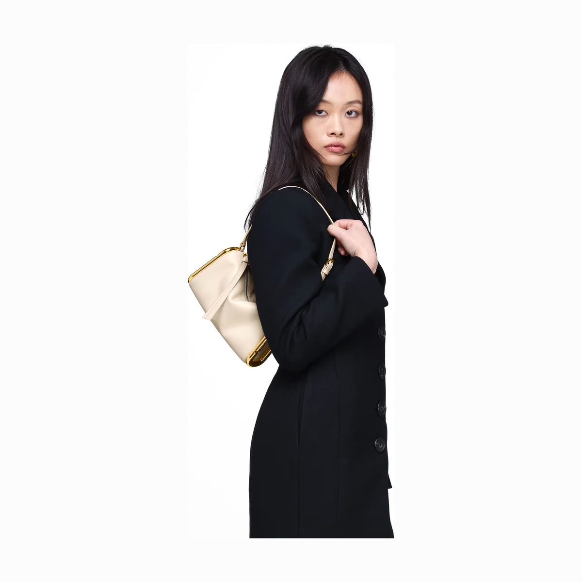 Marc Jacobs Scene Small Shoulder Bag - CLOUD WHITE