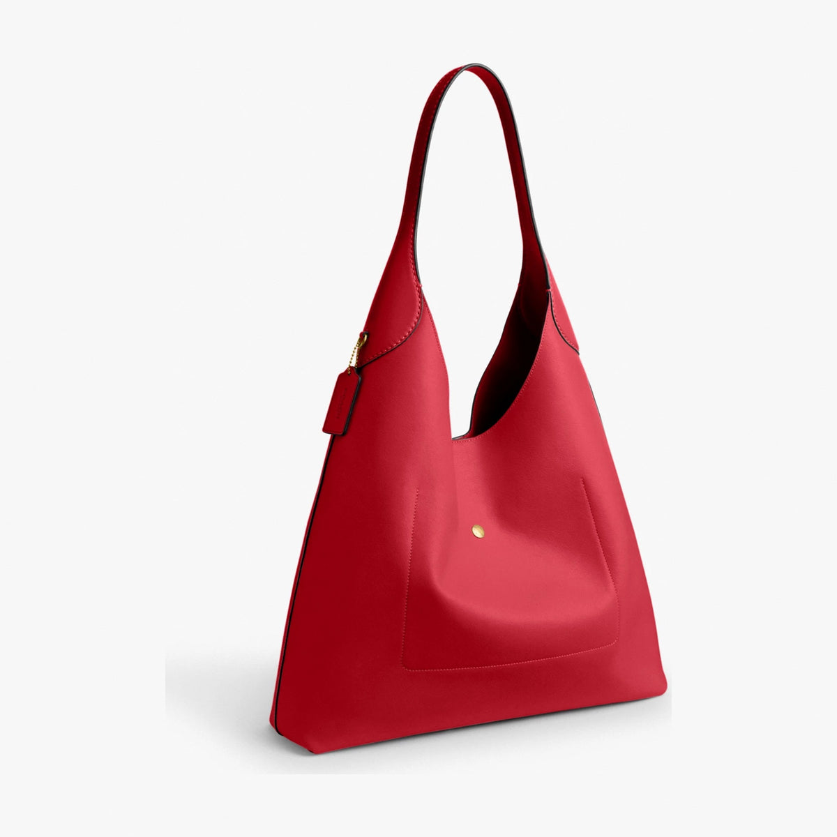 Coach Brooklyn Shoulder Bag 28 - Brass/Scarlet