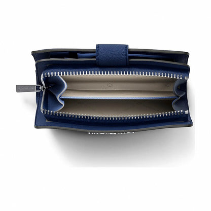 Michael Kors Medium Saffiano Leather Wallet - GALAXY BLUE