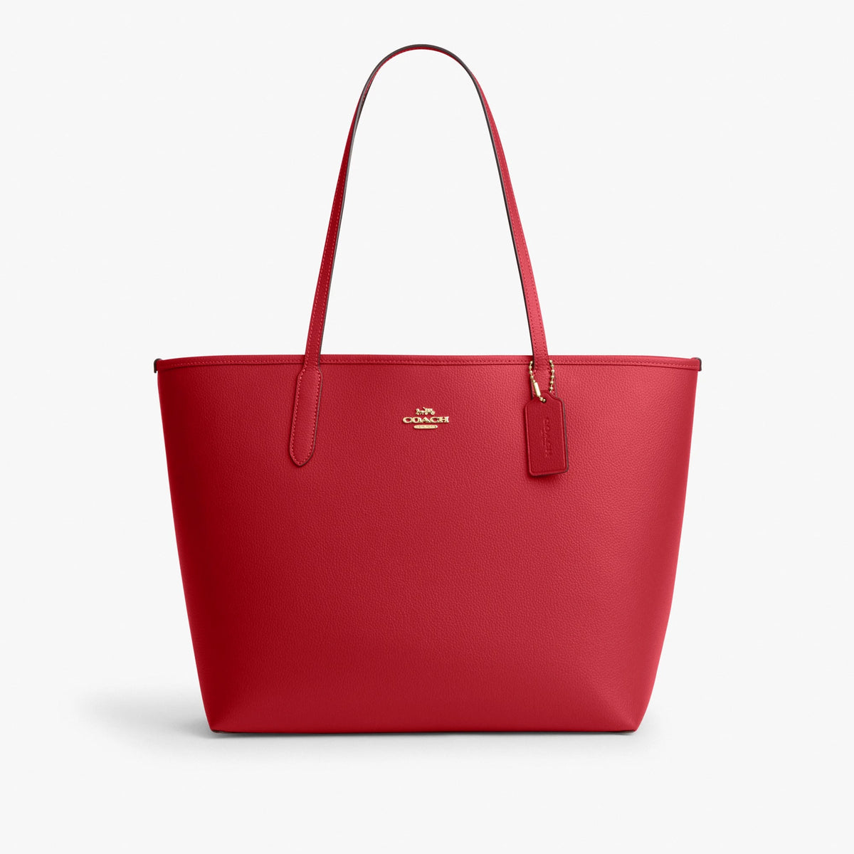 Coach City Tote Bag - Gold/Poppy
