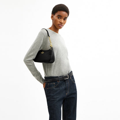 Coach Teri Shoulder Bag - Gold/Black
