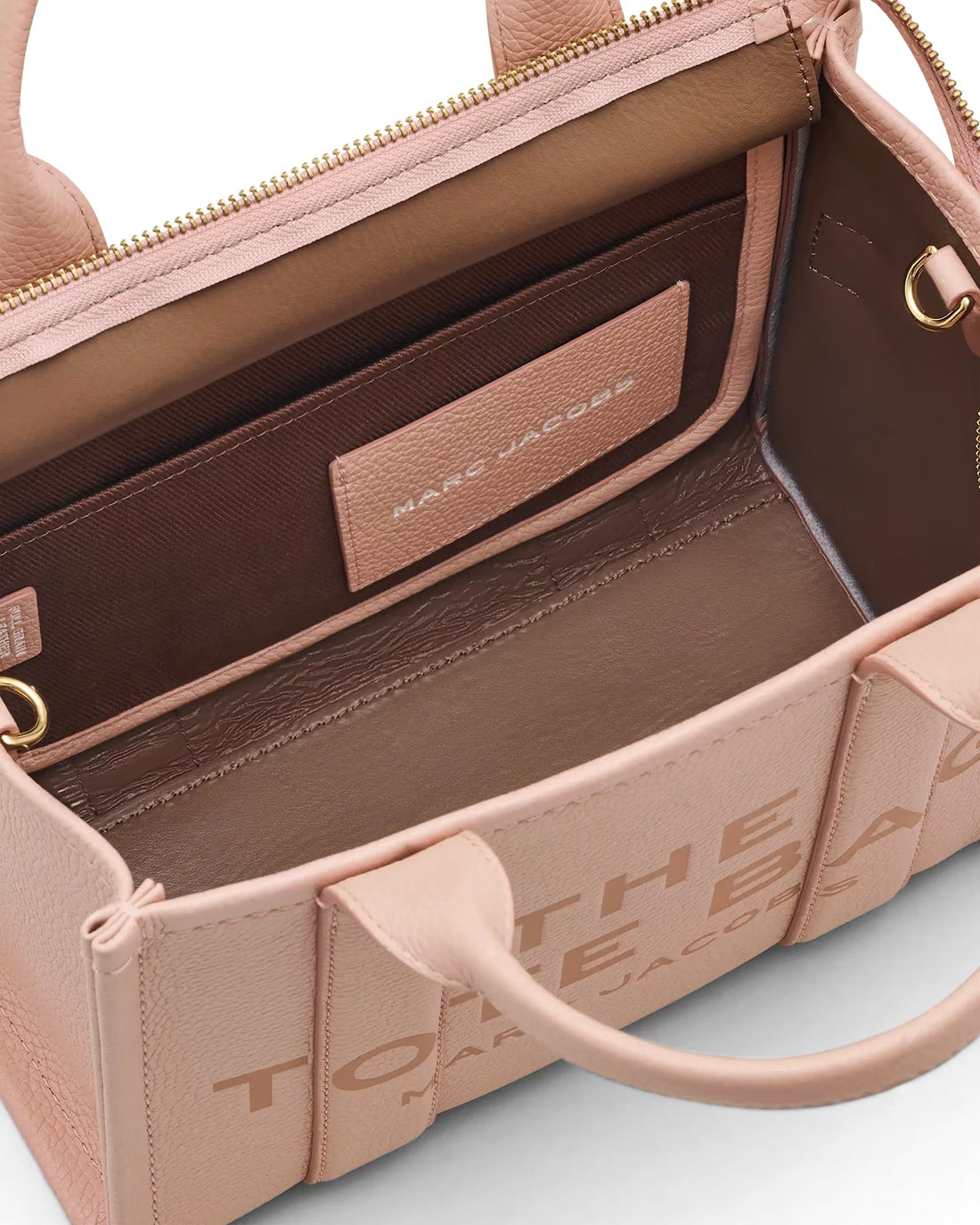 Marc Jacobs The Leather Small Tote Bag - ROSE