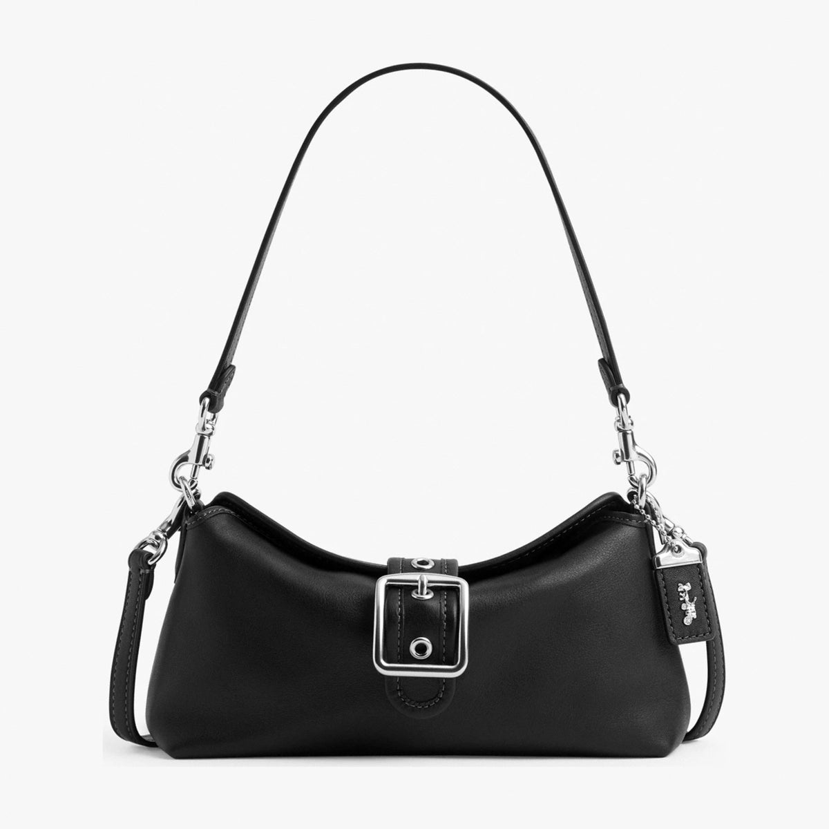 Coach Abbie Shoulder Bag - Silver/Black