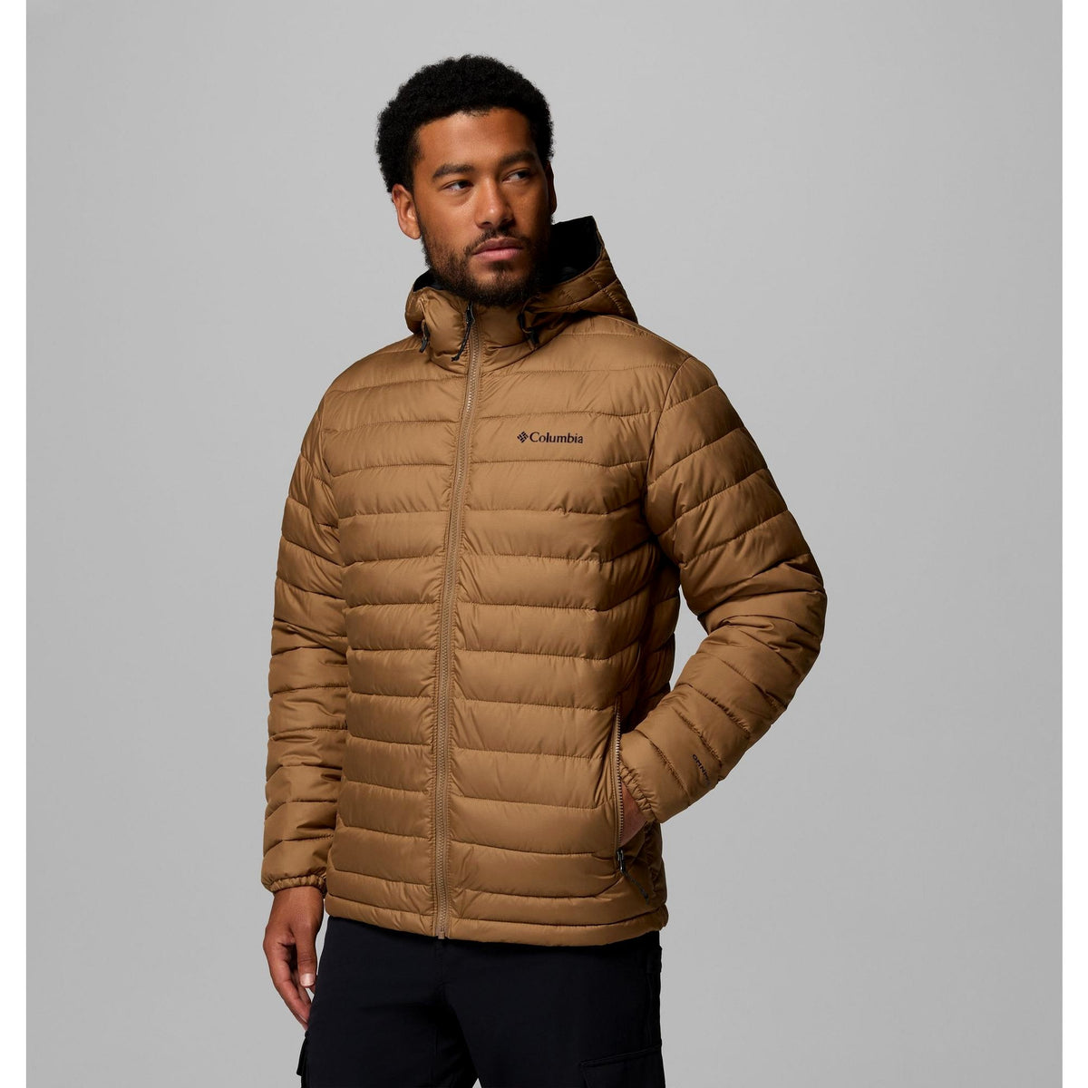 Columbia Men's Powder Lite II Hooded Jacket - Delta