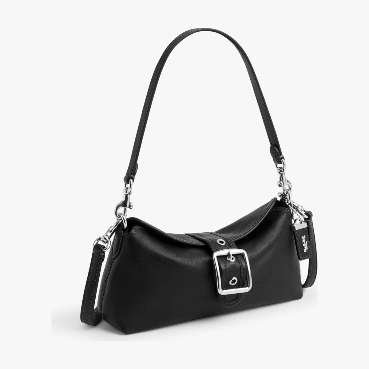 Coach Abbie Shoulder Bag - Silver/Black