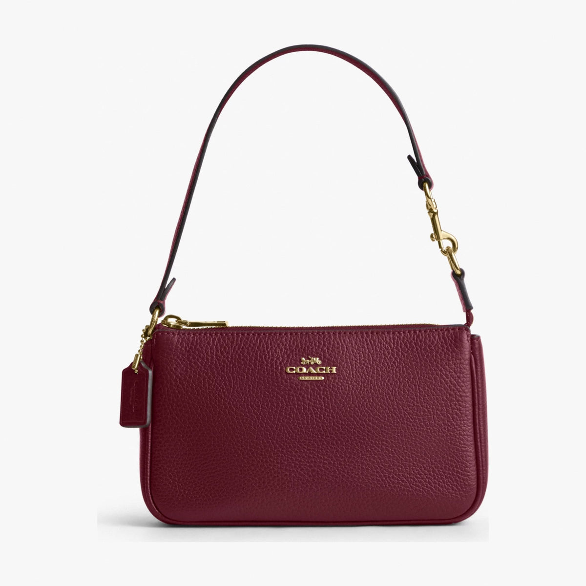 Coach Nolita 19 - Gold/Dark Cherry