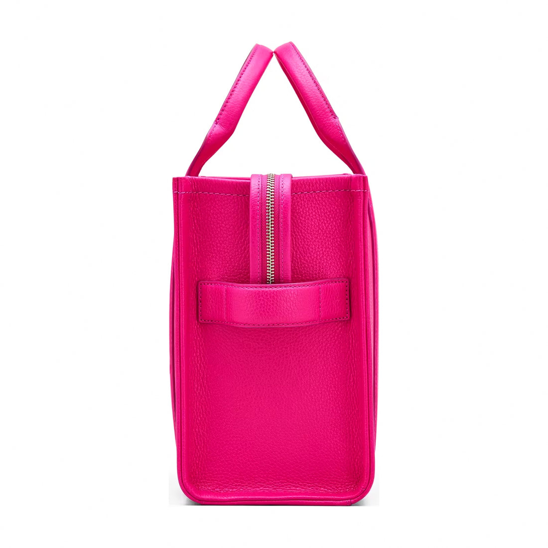 Marc Jacobs The Leather Medium Tote Bag - HOT PINK