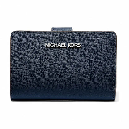 Michael Kors Medium Saffiano Leather Wallet - NAVY