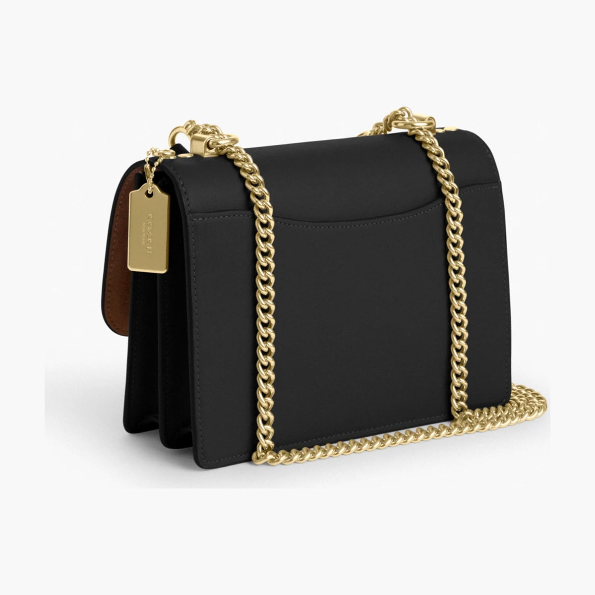 Coach Klare Crossbody Bag In Signature Canvas - Gold/Tan/Black Multi