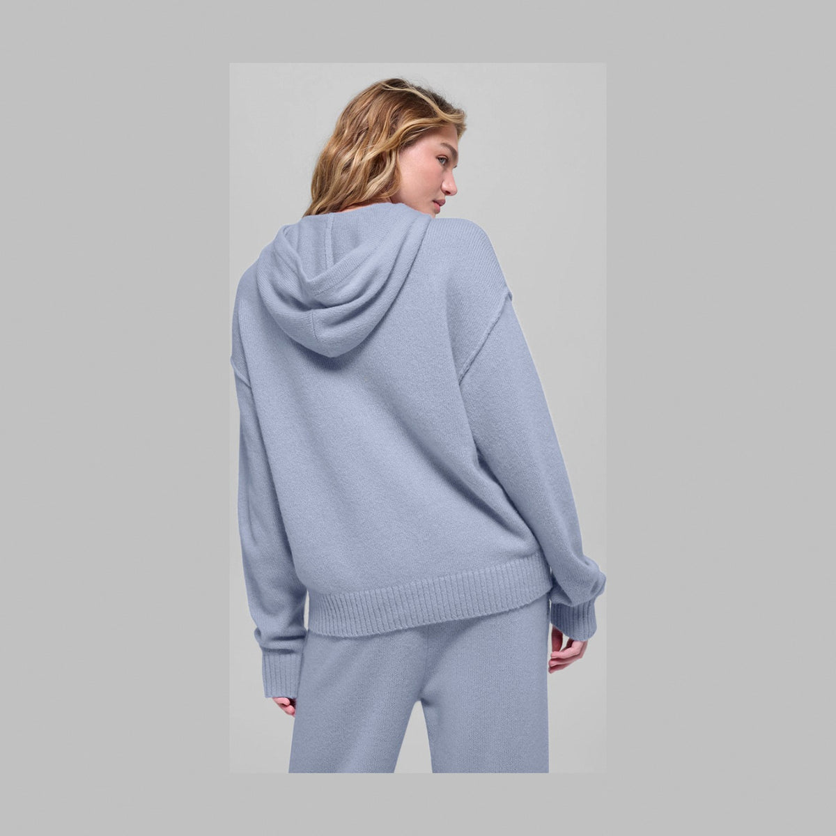 Alo Yoga Wool Cashmere New Class Hoodie - Winter Frost