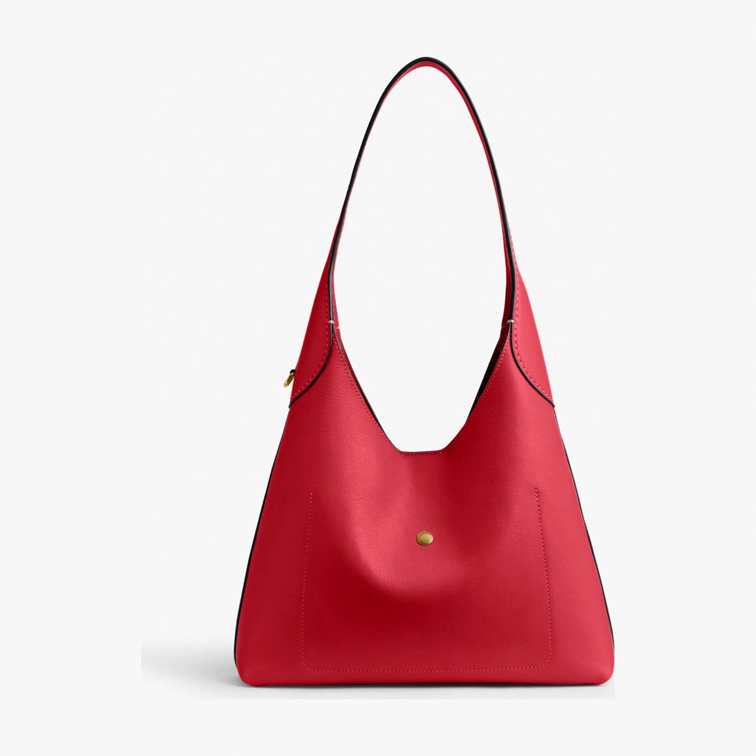 Coach Brooklyn Shoulder Bag 28 - Brass/Scarlet