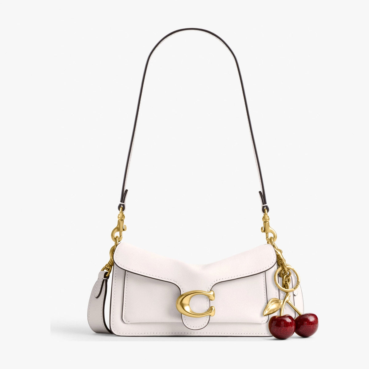 Coach Soft Tabby Shoulder Bag 20 - Brass/Chalk