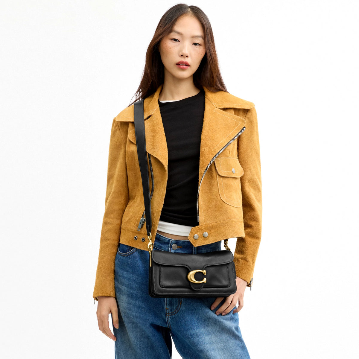 Coach Tabby Shoulder Bag 26 - Brass/Black