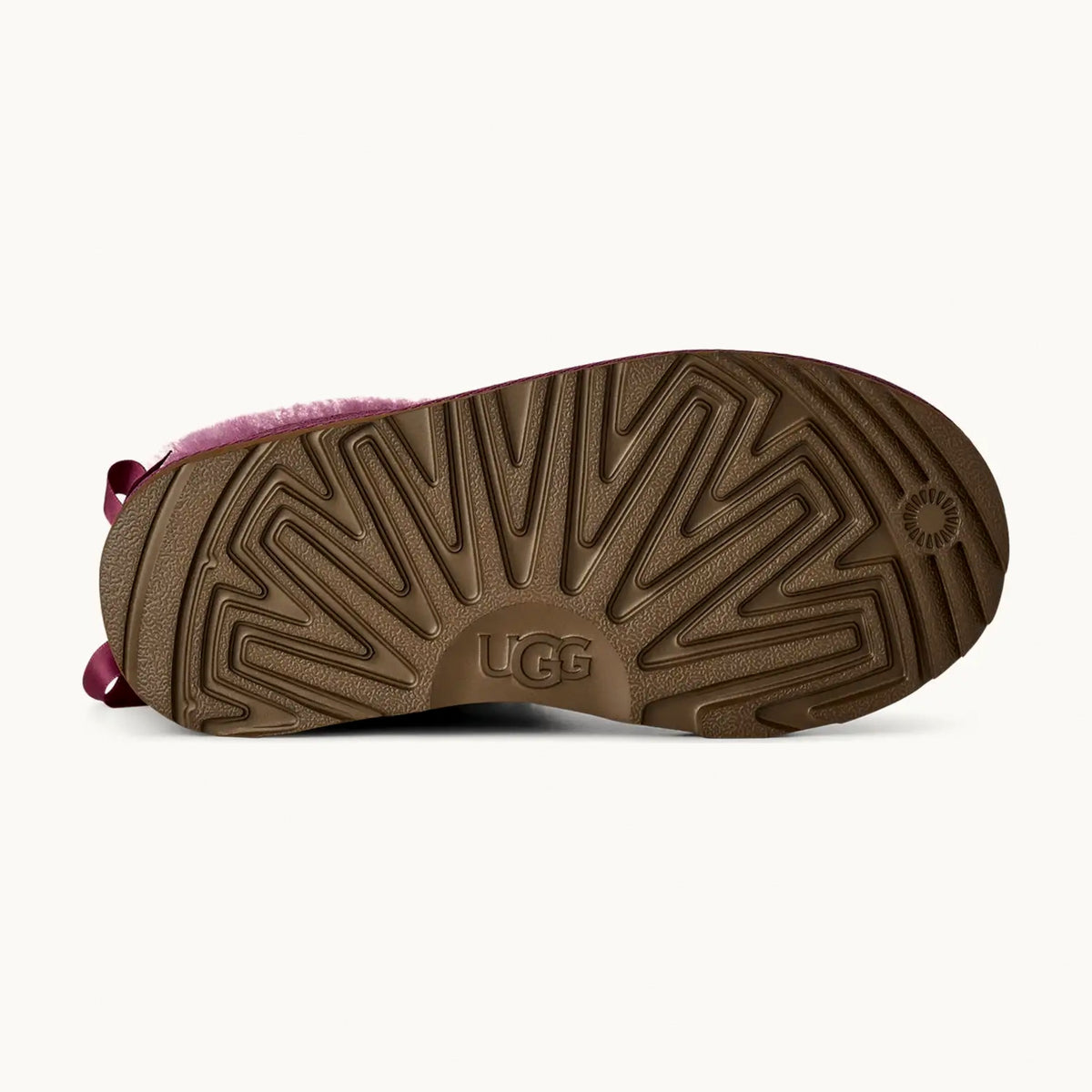 UGG Kids' Ultra Mini Bailey Bow - Dark Winterberry