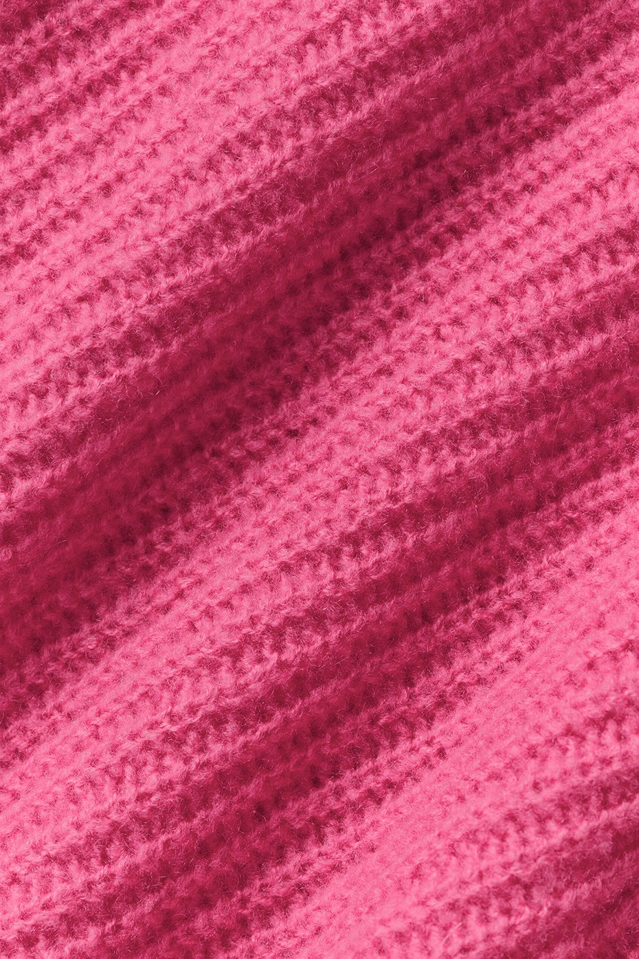Alo Yoga Wool Cashmere Ribbed Noble Full Zip Hoodie - Paradise Pink