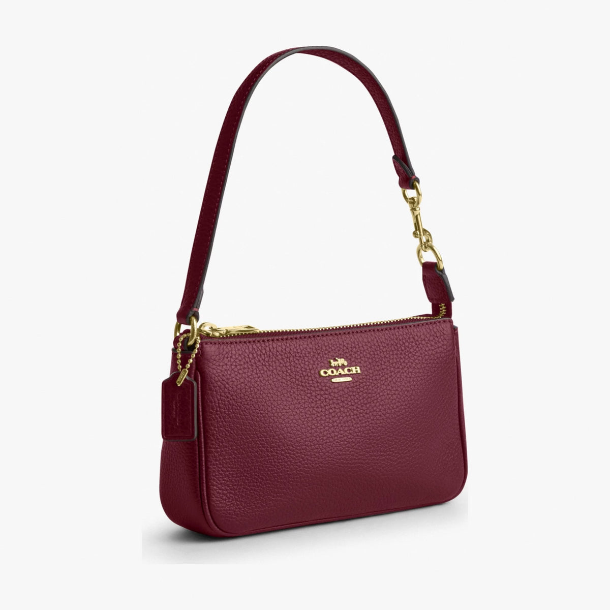 Coach Nolita 19 - Gold/Dark Cherry