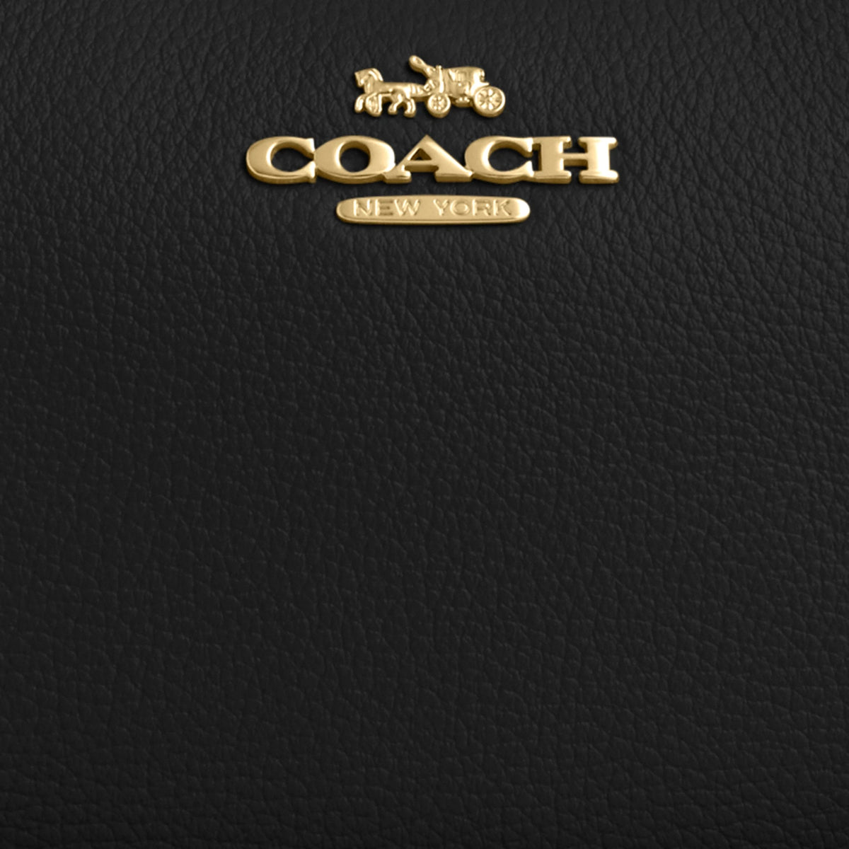 Coach Teri Shoulder Bag - Gold/Black