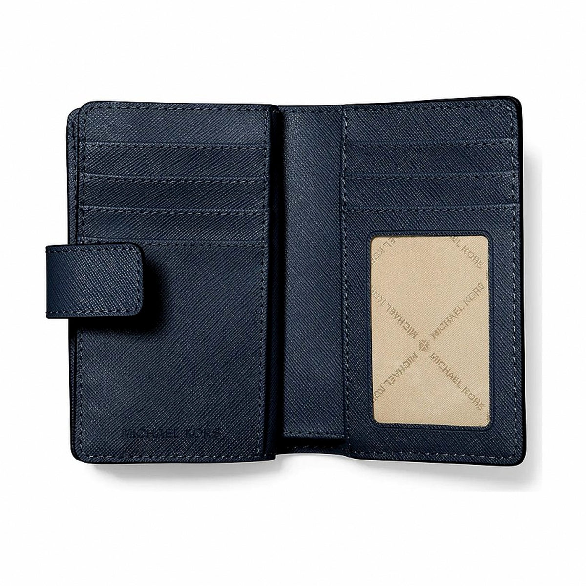 Michael Kors Medium Saffiano Leather Wallet - NAVY