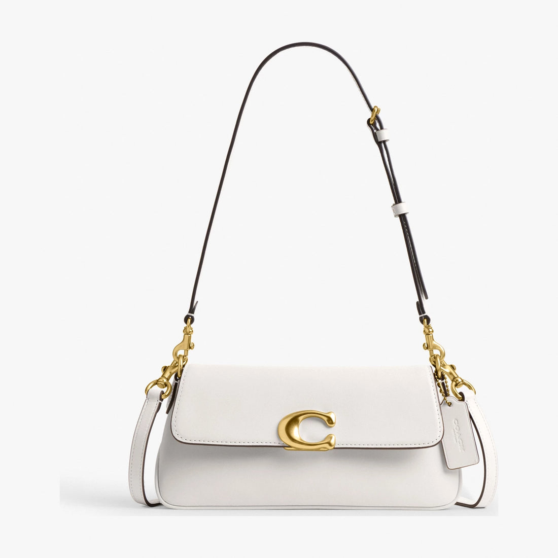 Coach Jet Shoulder Bag - Brass/Chalk