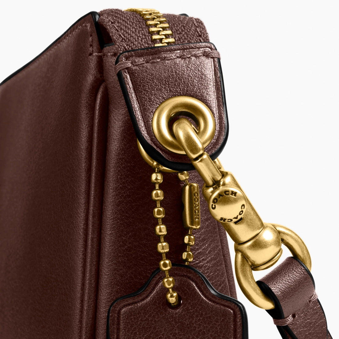 Coach Plaza Bag - Brass/Maple