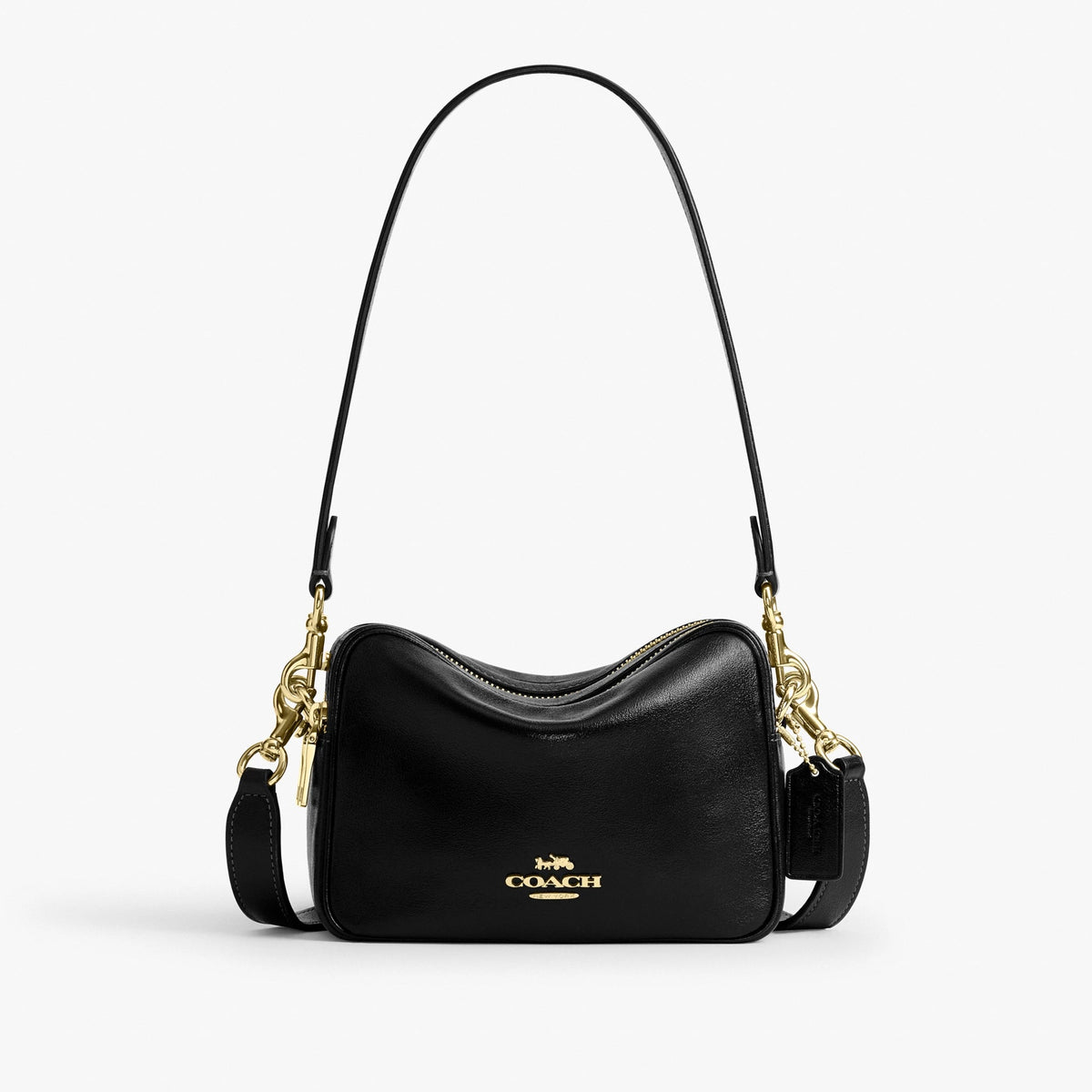 Coach Mini Carey Crossbody Bag - Gold/Black