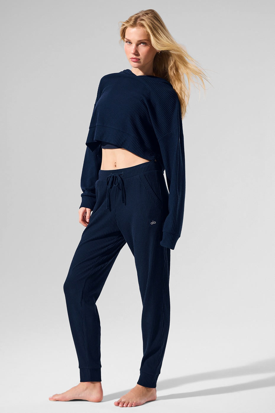 Alo Yoga Muse Hoodie - Navy