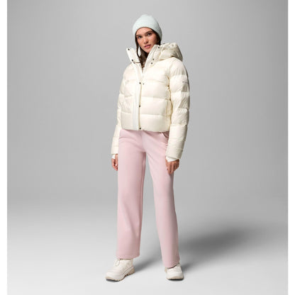 Columbia Women's Amaze Puff Hooded Jacket - Sea Salt Pearl Shine