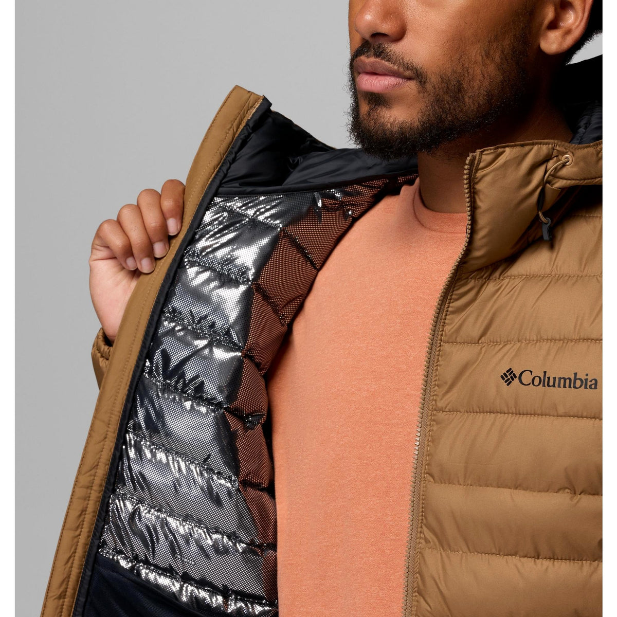 Columbia Men's Powder Lite II Hooded Jacket - Delta