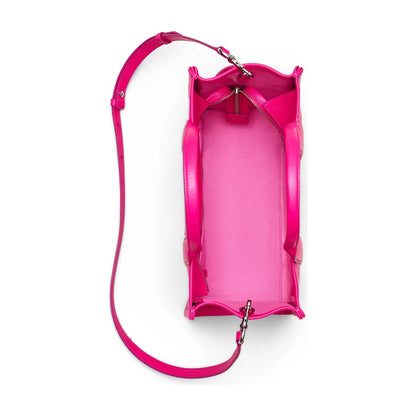 Marc Jacobs The Leather Medium Tote Bag - HOT PINK