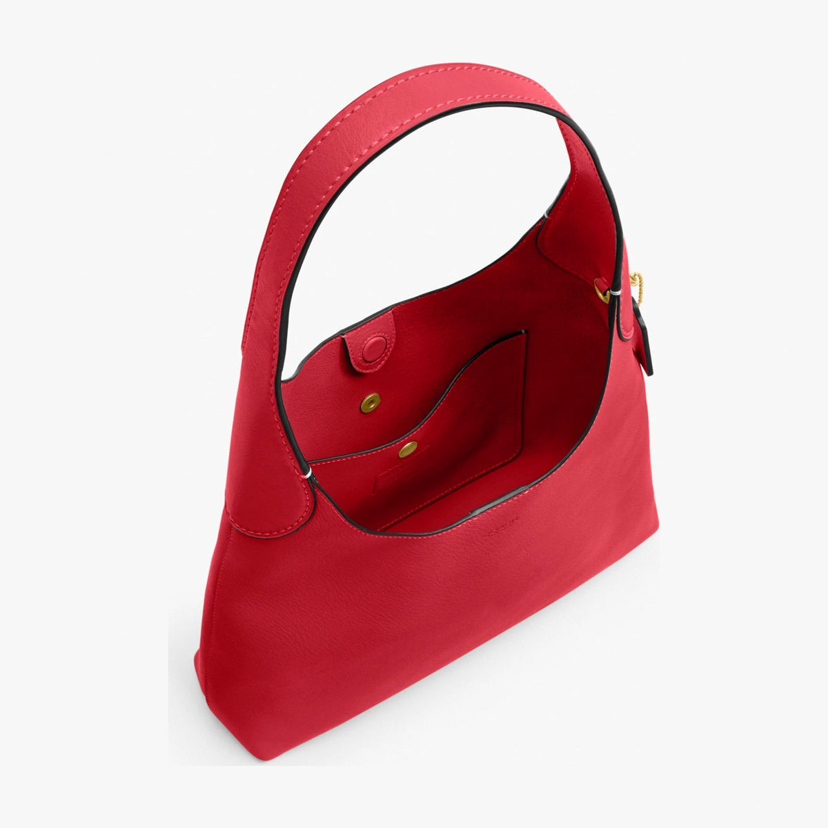Coach Brooklyn Shoulder Bag 28 - Brass/Scarlet