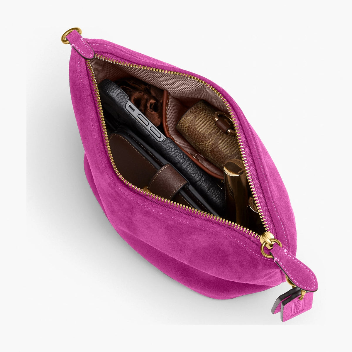 Coach Demi Bag - Brass/Magenta