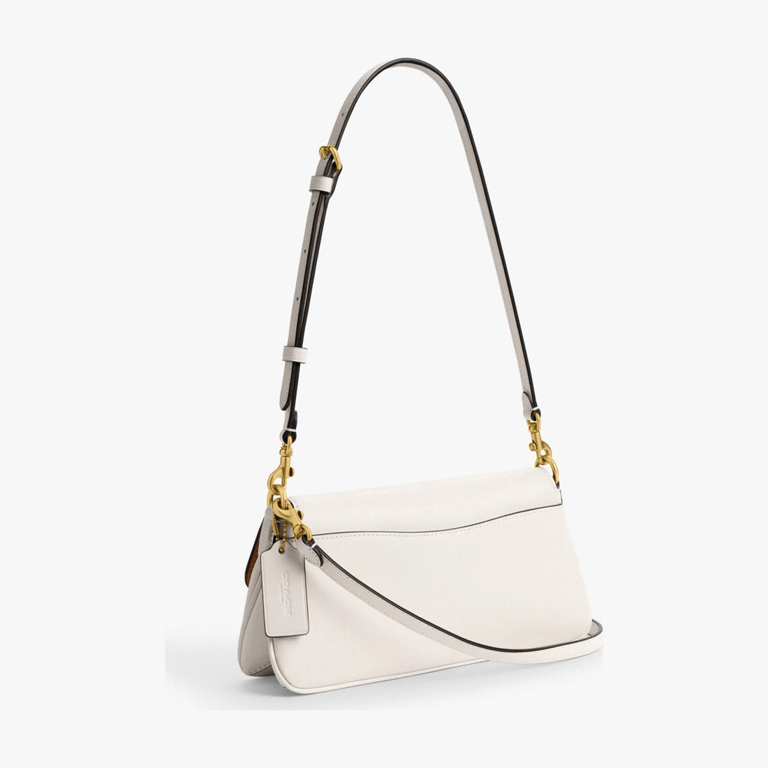 Coach Jet Shoulder Bag - Brass/Chalk