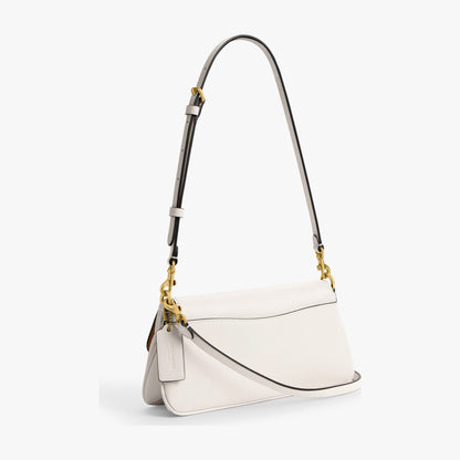 Coach Jet Shoulder Bag - Brass/Chalk