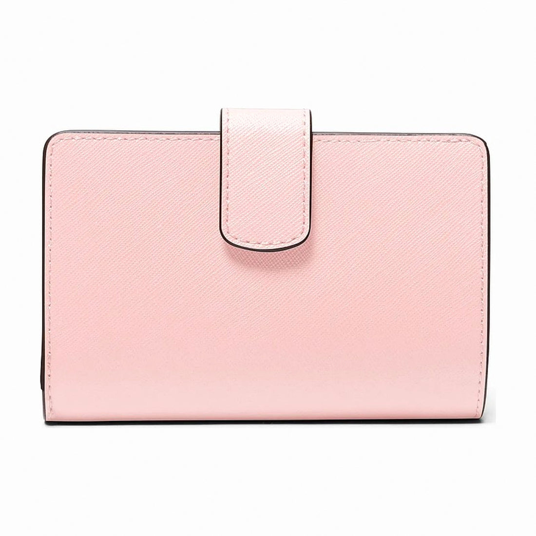 Michael Kors Medium Crossgrain Leather Wallet - POWDER BLUSH