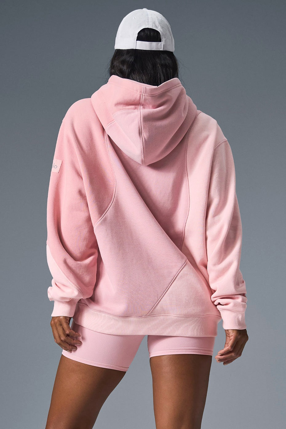 Alo Yoga Make Waves Hoodie - Sunset Pink Tonal