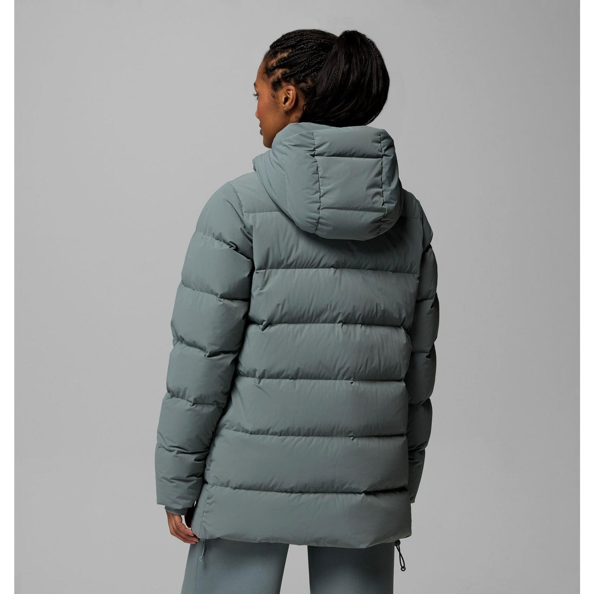 Columbia Women's Amaze Puff Mid Hooded Jacket - Sedona Sage