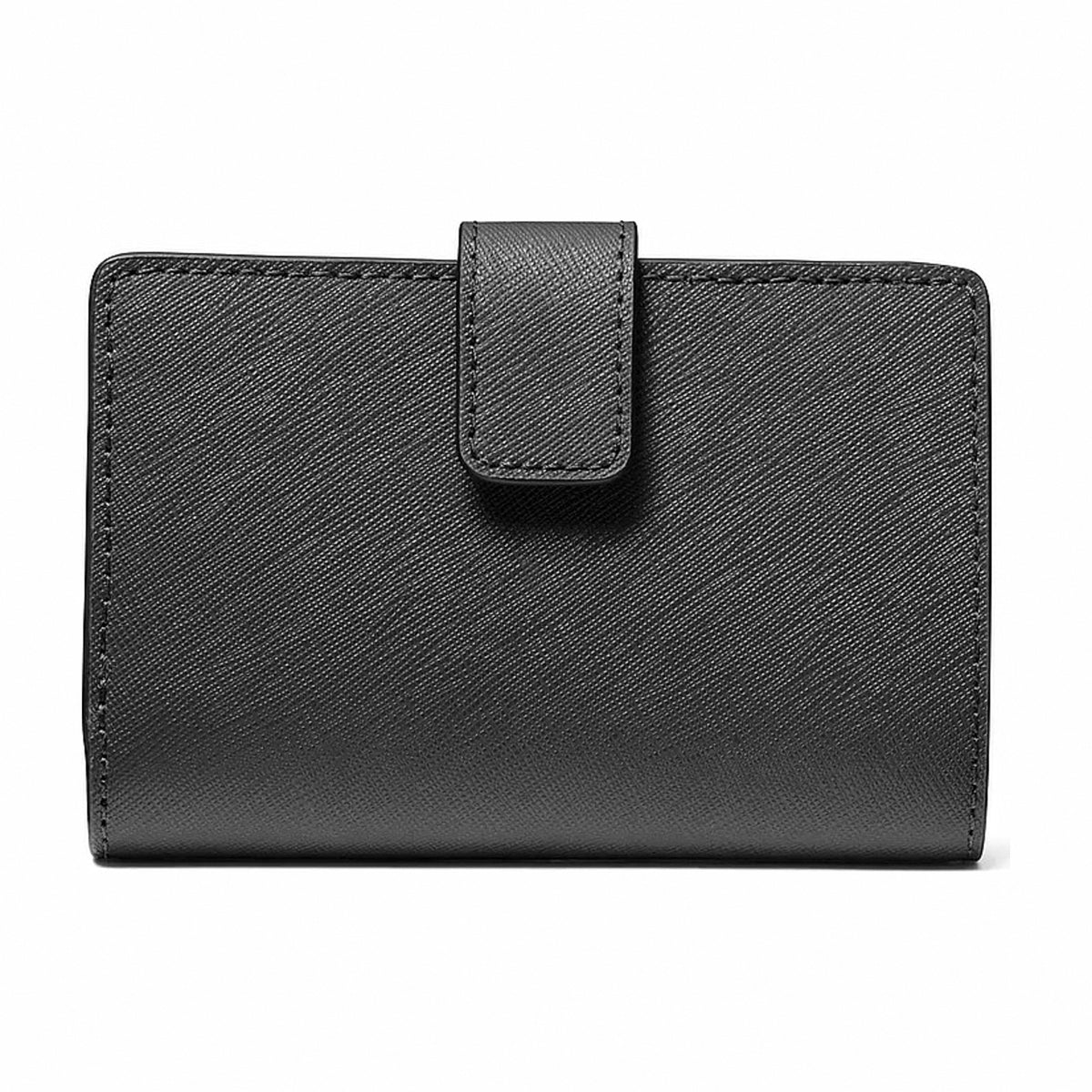 Michael Kors Medium Saffiano Leather Wallet - BLACK