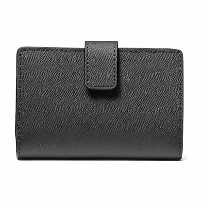 Michael Kors Medium Saffiano Leather Wallet - BLACK