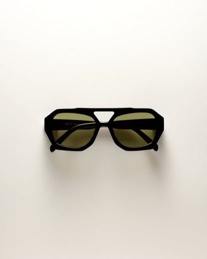 VEHLA River Sunglasses - Black/Khaki
